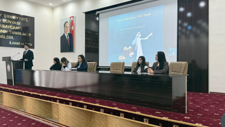 “Uşaqlara kitab verək, həyat yükü yox: erkən evliliyə birlikdə yox deyək” mövzusunda maarifləndirici tədbir keçirilib.