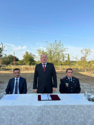 Xaçınabad qəsəbəsində səyyar qəbul-görüş keçirildi