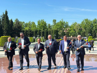 Beyləqanda Ümummilli Lider Heydər Əliyevin əziz xatirəsi dərin ehtiramla yad edilib