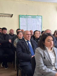 21 yanvar 2025-ci il tarixdə Rayonun İkinci Aşıqlı kəndində səyyar qəbul keçirilib.