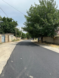 Beyləqan şəhəri Habil Hacıyev küçəsində asfaltlanma işləri yekunlaşıb