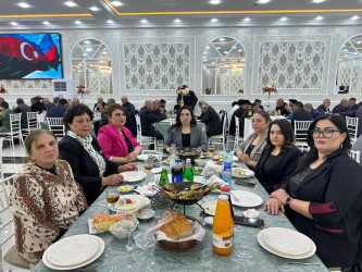 Martın 18-də Beyləqan rayonunda müqəddəs Ramazan ayı münasibətilə 400 nəfərlik iftar süfrəsi təşkil olunub.