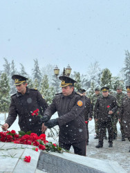 Beyləqanda 20 Yanvar şəhidlərinin xatirəsi ehtiramla yad edilib