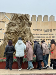 Beyləqanda Xocalı soyqırımının 34-cü ildönümü anılıb