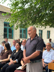 Yeni Mil qəsəbəsində vətəndaşların müraciətləri dinlənilib