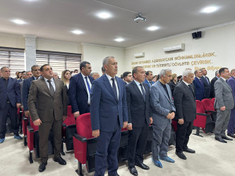 Beyləqanda “Şəhərsalma və Memarlıq İli: Tarixilik və Müasirlik” mövzusunda tədbir keçirilib