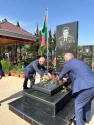 Beyləqanda Şəhid Dadaşzadə Mahir Qərib oğlunun doğum günü qeyd olunub.