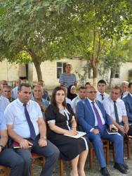 Beyləqan Rayon İcra Hakimiyyəti başçısı Əziz Əzizov Yuxarı Kəbirli kəndində səyyar qəbul keçirib.