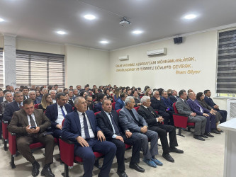 Beyləqanda “Şəhərsalma və Memarlıq İli: Tarixilik və Müasirlik” mövzusunda tədbir keçirilib