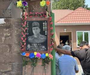 Vətən Müharibəsi şəhidinin anasının dəfn mərasimi keçirilib.