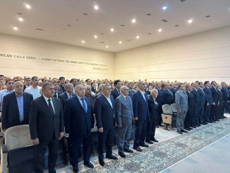 Prezident İlham Əliyevin Yeni Azərbaycan Partiyasının VIII Qurultayındakı çıxışından irəli gələn vəzifələrə həsr olunmuş müşavirə keçirilib