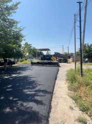 Beyləqan şəhəri Habil Hacıyev küçəsində asfaltlanma işləri yekunlaşıb