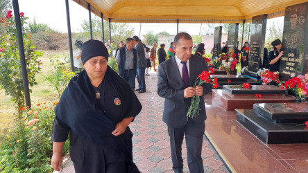 Antiterror əməliyyatları zamanı şəhid olan Rüstəmli Bəhruz Malik oğlunun doğum qeyd olunub.