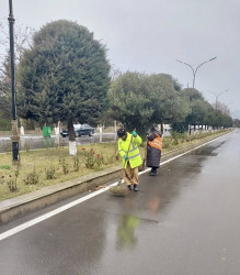 Rayon ərazisində təmizlik və abadlıq işlərinin davamlı şəkildə həyata keçirilməsi bu sahədə çalışan əməkdaşların gündəlik və fədakar əməyinin nəticəsidir.