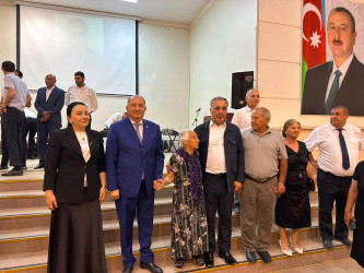 Beyləqanda görkəmli ədəbiyyatşünas Əsəd Cahangirlə ədəbi-bədii görüş keçirilib.