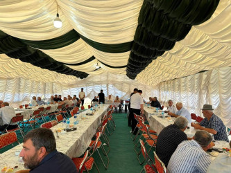Beyləqanda şəhid anasının vəfatı ilə əlaqədar ailəsinə baş çəkilib