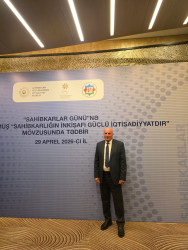 Beyləqanlı ziyalı paytaxtda keçirilən tədbirdə rayonumuzu layiqincə təmsil edib