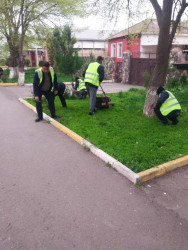 Beyləqanda abadlıq və təmizlik işləri davam edir