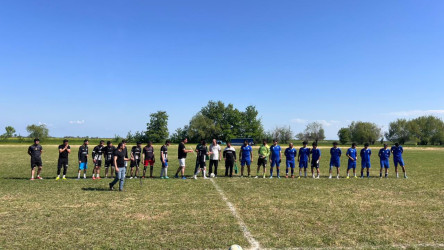 Beyləqan rayonunda şəhidlərin xatirəsinə həsr olunmuş futbol yarışı keçirilib.