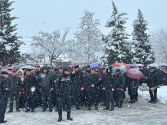 Beyləqanda 20 Yanvar şəhidlərinin xatirəsi ehtiramla yad edilib