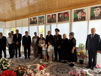 Yeni Mil və Milabad qəsəbələrində şəhidlərimizin məzarları ziyarət olunub