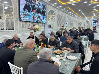 Martın 18-də Beyləqan rayonunda müqəddəs Ramazan ayı münasibətilə 400 nəfərlik iftar süfrəsi təşkil olunub.