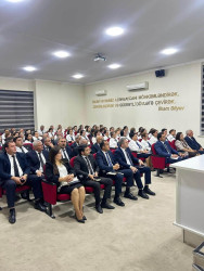 Beyləqanda təhsil işçilərinin ənənəvi sentyabr konfransı keçirilib