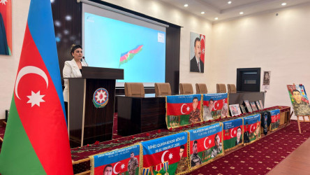 “Ordun varsa, yurdun var!” layihəsi çərçivəsində şəhid Xəlilov Elnurun xatirəsinə həsr olunmuş tədbir keçirilib