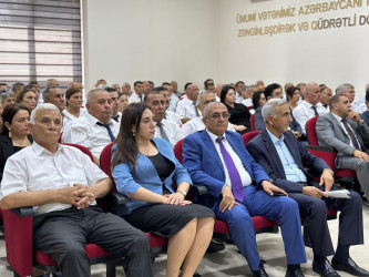 Beyləqanda “Qərbi Azərbaycan İrsi” kitabının I cildinin təqdimat mərasimi keçirilib