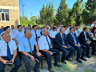 Tatalılar kəndində səyyar vətəndaş qəbulu keçirilib.