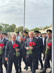 27 Sentyabr – Anım Günü ilə əlaqədar Beyləqan rayonunda Vətən müharibəsi şəhidlərinin əziz xatirəsi ehtiramla yad edilib.