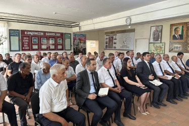 22.07.2025-ci il tarixdə Tatalılar kəndində səyyar qəbul-görüş keçirilib