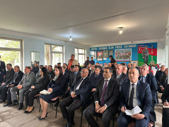 Örənqala qəsəbəsində səyyar vətəndaş qəbulu keçirilib.