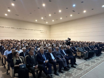 Prezident İlham Əliyevin Yeni Azərbaycan Partiyasının VIII Qurultayındakı çıxışından irəli gələn vəzifələrə həsr olunmuş müşavirə keçirilib