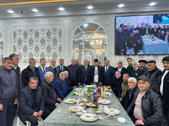 Martın 18-də Beyləqan rayonunda müqəddəs Ramazan ayı münasibətilə 400 nəfərlik iftar süfrəsi təşkil olunub.