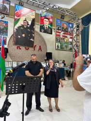 Antiterror əməliyyatı şəhidi Həmid Həmidlinin xatirəsi ehtiramla yad edildi.