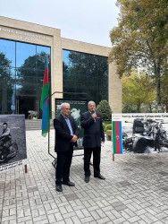 Müstəqilliyin Bərpası Günü ərəfəsində Beyləqanda fərdi fotosərgi keçirilib