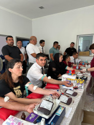 Qanvermə aksiyası uğurla keçirildi!