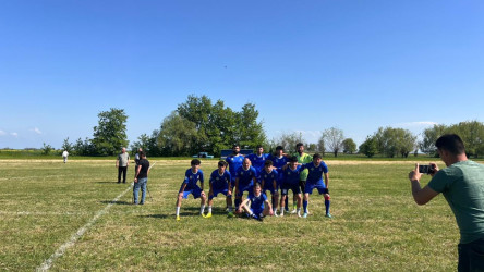 Beyləqan rayonunda şəhidlərin xatirəsinə həsr olunmuş futbol yarışı keçirilib.