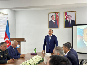 “14 iyul 1969-cu il – Müstəqil və qüdrətli Azərbaycan dövlətinin təməlinin qoyulduğu gün” adlı dəyirmi masa keçirilib.