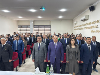 Beyləqanda “Şəhərsalma və Memarlıq İli: Tarixilik və Müasirlik” mövzusunda tədbir keçirilib