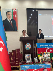 Şəhid Quliyev Barat Nizami oğlunun xatirəsinə həsr olunmuş tədbir keçirildi