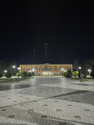 Beyləqan şəhərində Mədəniyyət və istirahət parkının işıqlandırma sistemi yenilənib