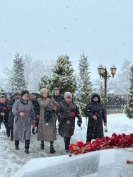 Beyləqanda 20 Yanvar şəhidlərinin xatirəsi ehtiramla yad edilib