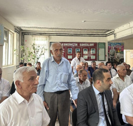 22.07.2025-ci il tarixdə Tatalılar kəndində səyyar qəbul-görüş keçirilib