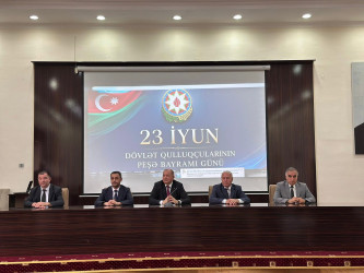 Beyləqanda 23 İyun – Dövlət Qulluqçularının Peşə Bayramı qeyd olunmuşdur.