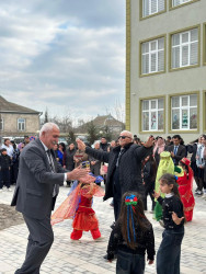 Beyləqan rayonunun Dünyamalılar kəndində ilaxır çərşənbə yüksək əhval-ruhiyyə ilə qeyd olunub.