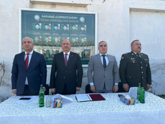 Beyləqan Rayon İcra Hakimiyyətinin başçısı Əziz Əzizov növbəti səyyar görüşü Milabad qəsəbəsində keçirib.