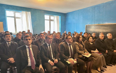 Bolsulu qəsəbəsində səyyar vətəndaş qəbulu keçirilib