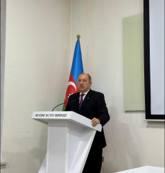 “Konstitusiya və Suverenlik İli” çərçivəsində Yeni Azərbaycan Partiyasının yaradılmasının 33-cü ildönümünə həsr olunmuş tədbir keçirildi.